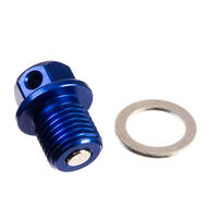 Magnetic Sump Plug M14 x 14 x 1.5 - Blue